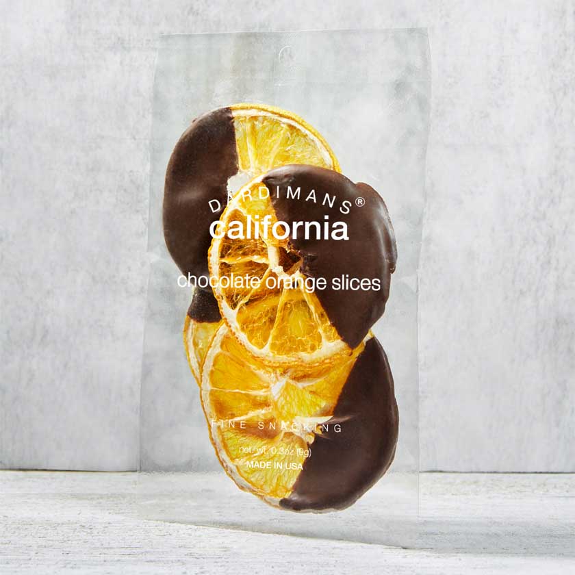 Dardimans California - Dark Chocolate Orange Crisps Snack Packs