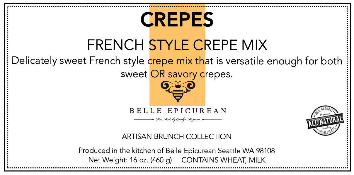 Belle Epicurean - Sweet Crepe Mix