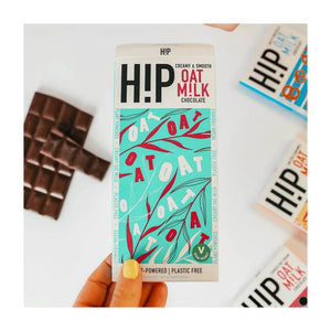 H!P Chocolate - Oat M!lk Chocolate Bar - Creamy Original