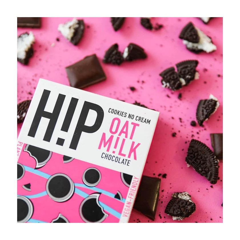 H!P Chocolate - Oat M!lk Chocolate Bar - Cookies No Cream