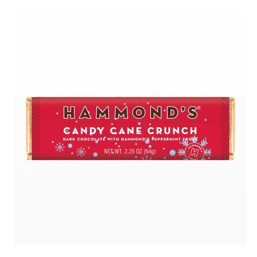 Hammond's Candies - Candy Cane Crunch Dark Chocolate