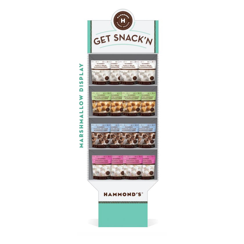 Hammond's Candies - Shipper - Marshmallows Display (48 pieces)