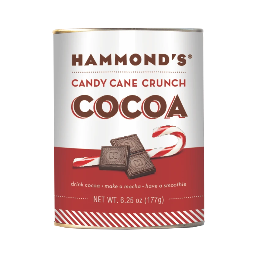 Hammond's Cocoa Mix Tin - Candy Cane Crunch