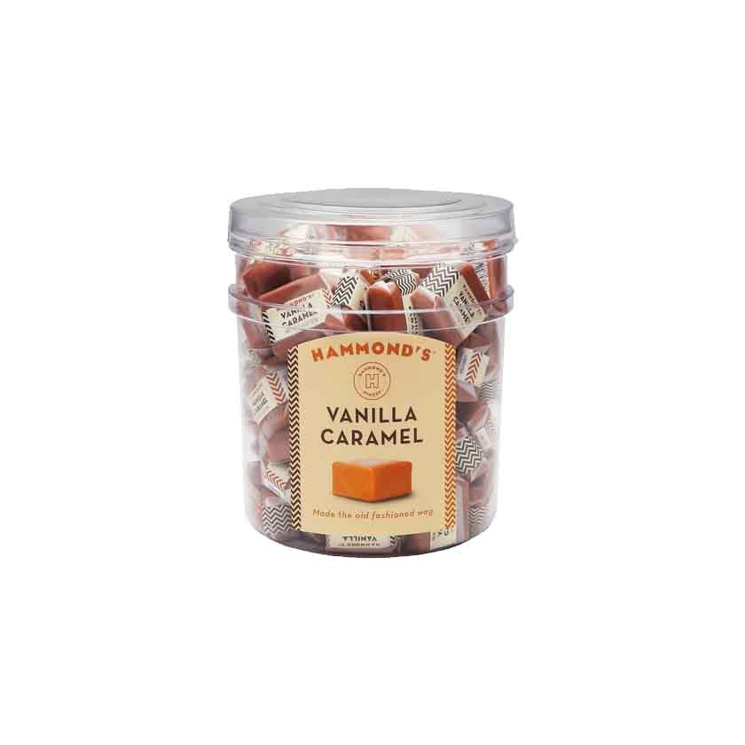 Hammond's Bulk Display Tubs - Natural Vanilla Caramels