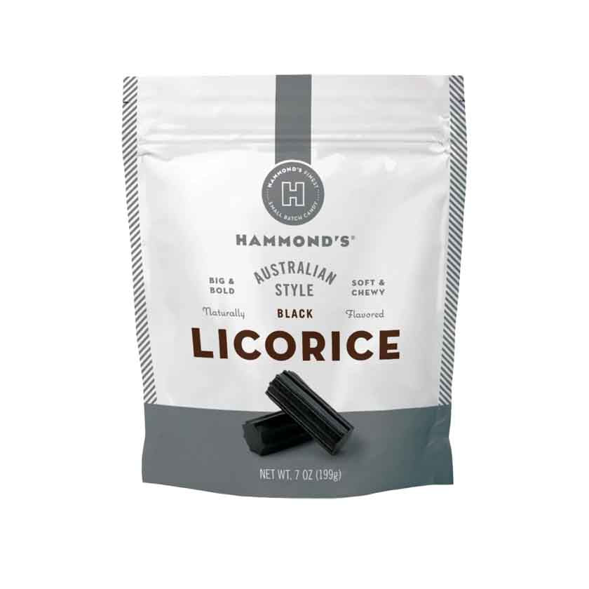 Hammond's Licorice - Australian Style Black