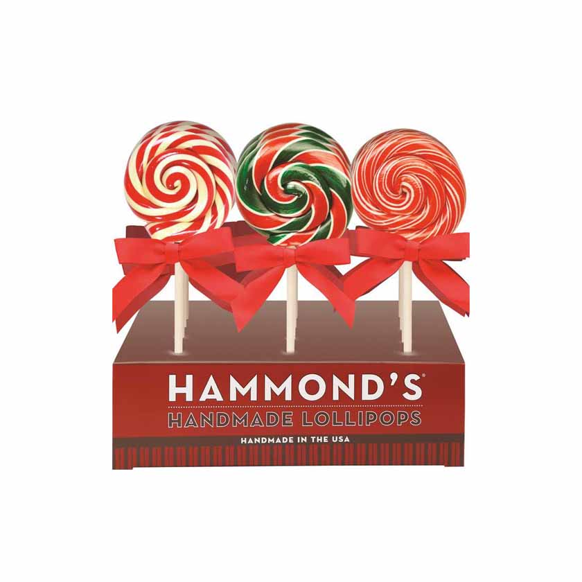 Hammond's Lollipop Display - Assorted Holiday