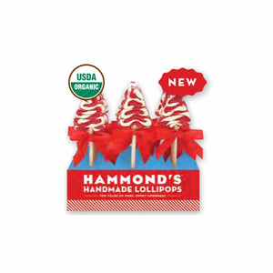 Hammond's Lollipops - Organic Mint Tree Display