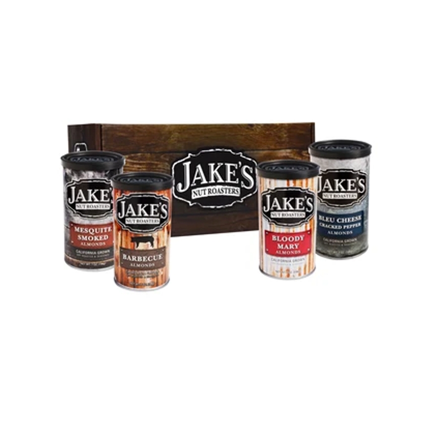 Jake's Nuts Four Pack Gift Box