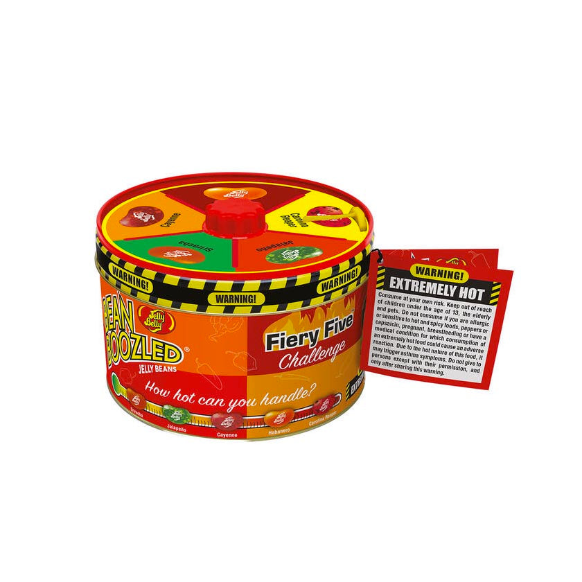 Jelly Belly® Beanboozled® - Fiery Five® Spinner Tin