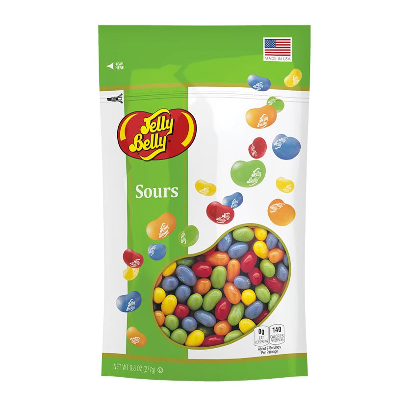Jelly Belly® Bigger Bags - Sours Stand-up Pouch Bag 9.8oz