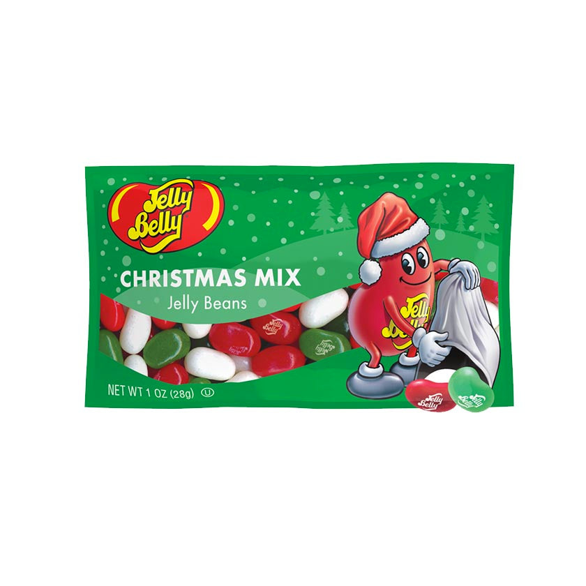 Jelly Belly® Christmas Stocking Stuffers - Christmas Mix (Green) 1oz