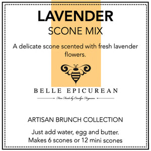 Belle Epicurean - Scone Mix - Lavender