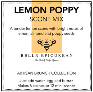 Belle Epicurean - Scone Mix - Lemon Poppy