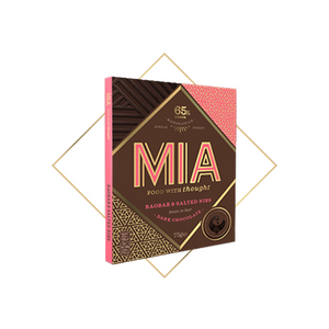 MIA - Baobab and Salted Nibs in 65% Dark Chocolate