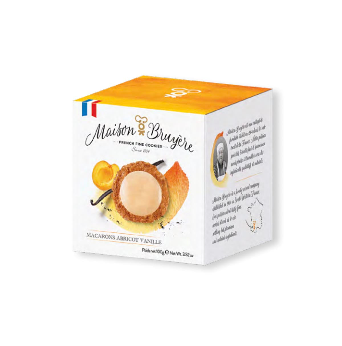 Maison Bruyère - Apricot Vanilla Macaroons