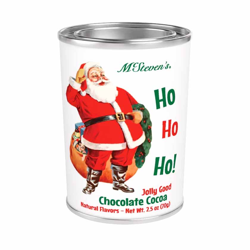 McStevens Vintage Santa Ho Ho Ho Jolly Good Chocolate Cocoa