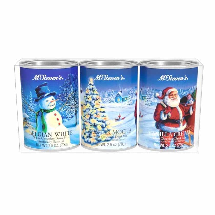 McStevens White Christmas Hot Chocolate Gift Set