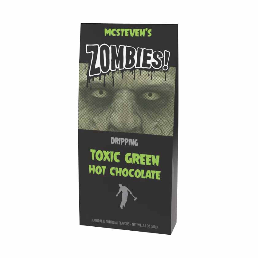 McStevens Zombies Toxic Green Cocoa