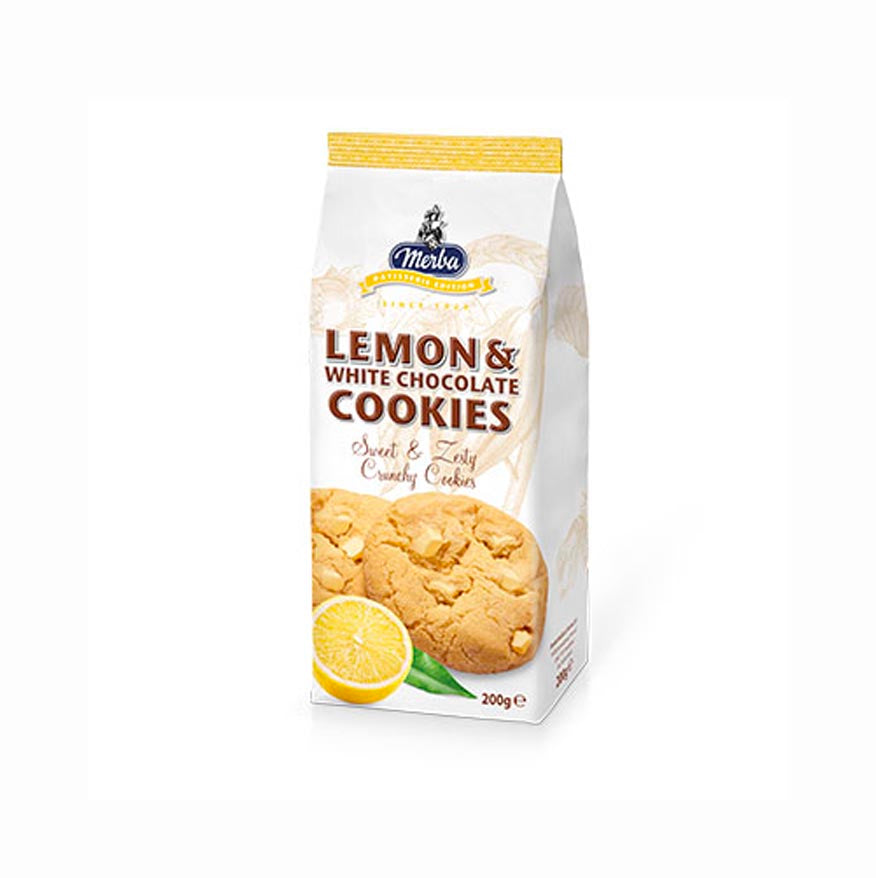 Merba - Lemon & White Chocolate Cookies