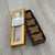 John Kelly Chocolates 4pc Butterfly Box - Milk Chocolate filled with Caramel, Almonds, Sea Salt