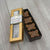 John Kelly Chocolates 4pc Butterfly Box - Dark Chocolate filled with Caramel, Almonds, Sea Salt