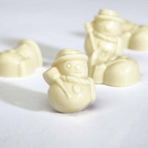 Nirvana Chocolates White Chocolate Snowmen (Bulk)