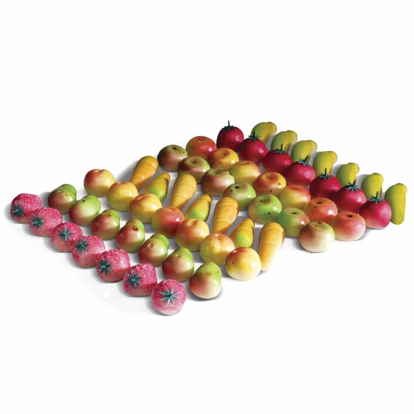Nirvana Chocolates Premium Fruit Marzipan (Bulk)