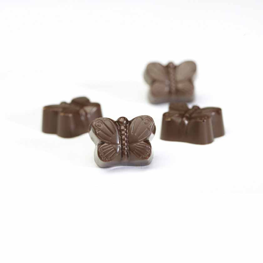 Nirvana Chocolates Dark Chocolate Butterflies (Bulk)