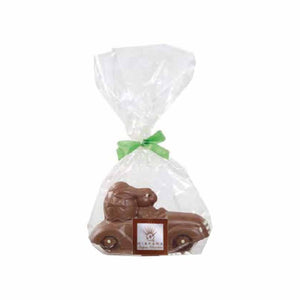 Nirvana Chocolates Organic Hare in Race Car