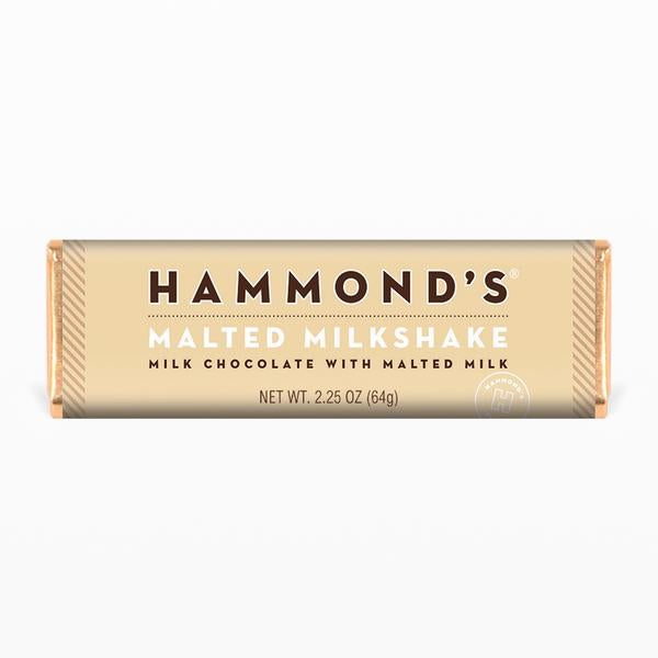 Hammond's Chocolate Bars - Malted Milkshake (Milk Chocolate)