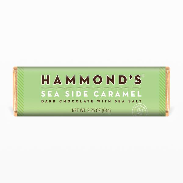 Hammond's Chocolate Bars - Natural Sea Side Caramel (Dark Chocolate)