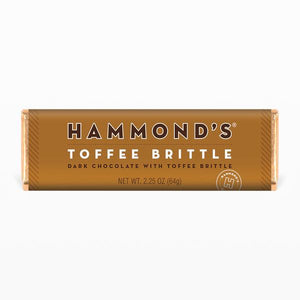 Hammond's Chocolate Bars - Toffee Brittle (Dark Chocolate)