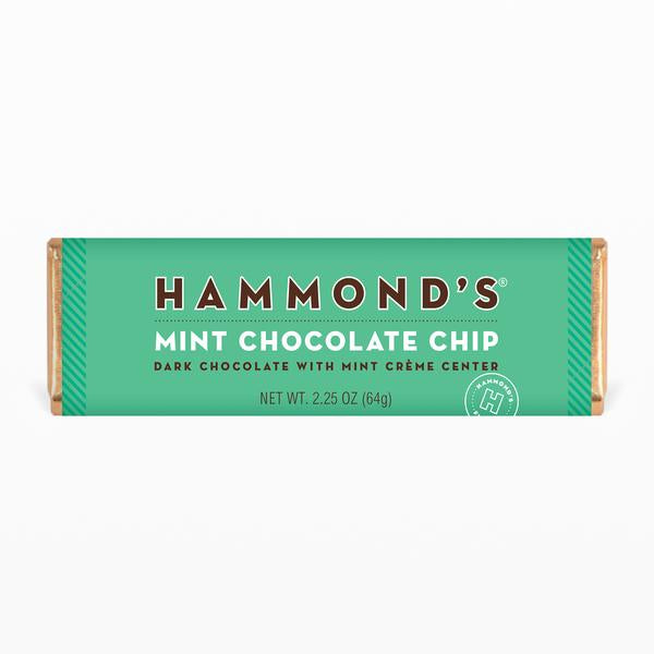 Hammond's Chocolate Bars - Mint Chocolate Chip (Dark Chocolate)