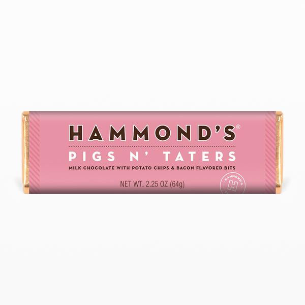 Hammond's Chocolate Bars - Pigs N' Taters (Milk Chocolate)
