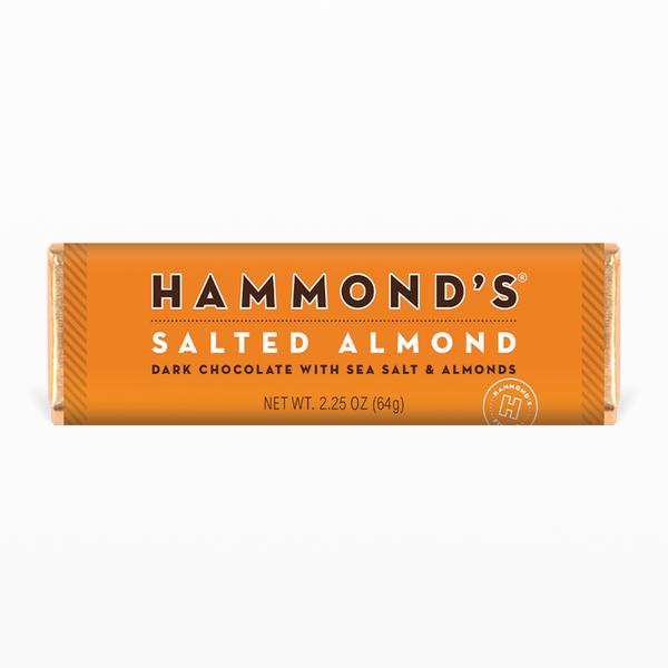 Hammond's Chocolate Bars - Salted Almond (Dark Chocolate)