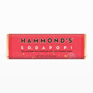 Hammond's Chocolate Bars - SodaPOP! (Milk Chocolate)