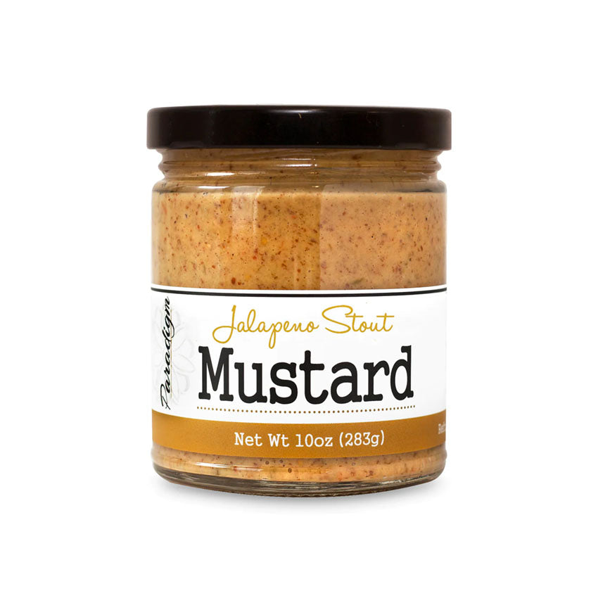 Paradigm Foodworks - Condiment - Mustard Jalapeño Stout 10oz