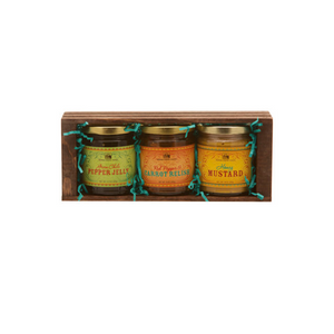 Pepper Creek Farms Crate Gift Sets - Savory Sweet & Hot Crate Set 31.5oz