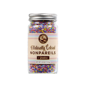 Pepper Creek Farms Sprinkles - All Natural Rainbow Nonpareils 3.9oz