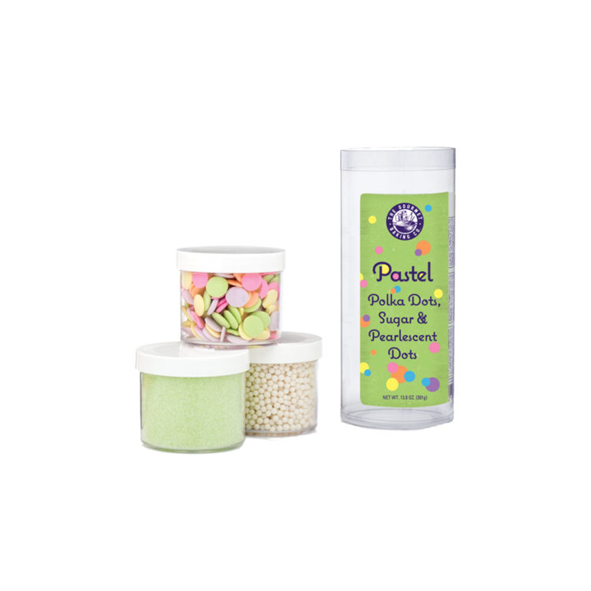 Pepper Creek Farms Stacked Sugar Gift Sets - Pastel 13.8oz