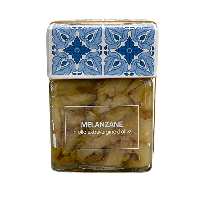 Ritrovo Selections - Tenuta Sant'Ilario Eggplant Slices in Olive Oil, Ceramic Lid