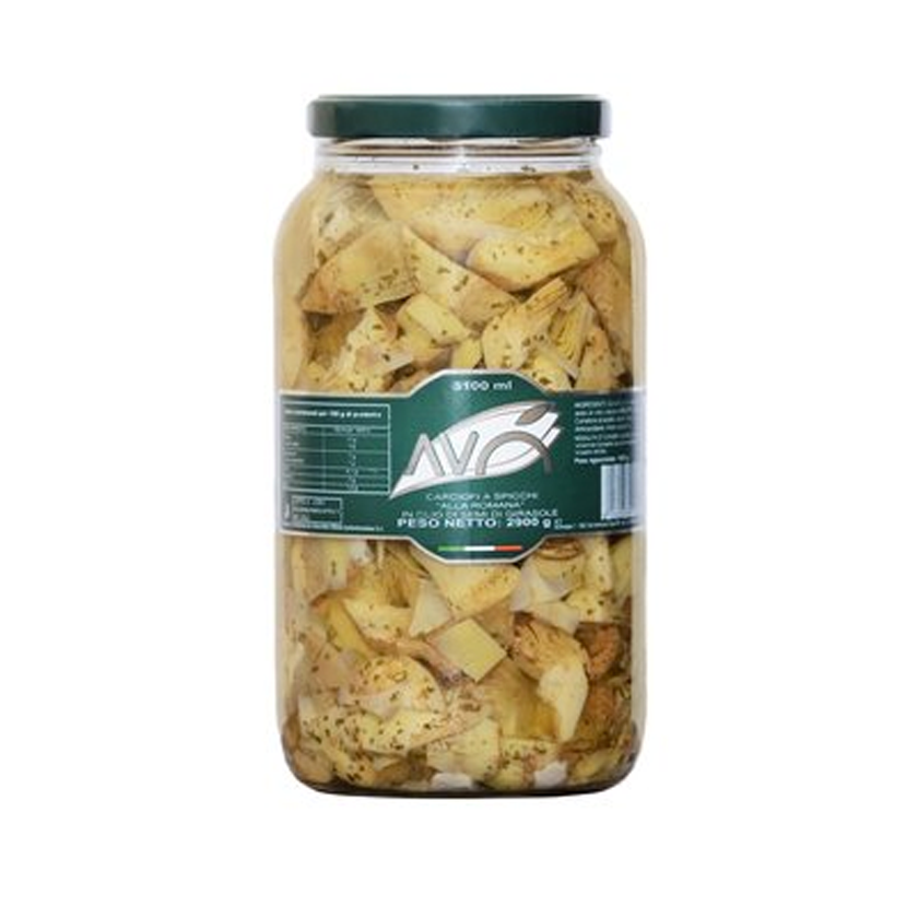 Ritrovo Selections Antica Valle d'Ofanto Romana Style Artichokes in Olive Oil (Bulk)