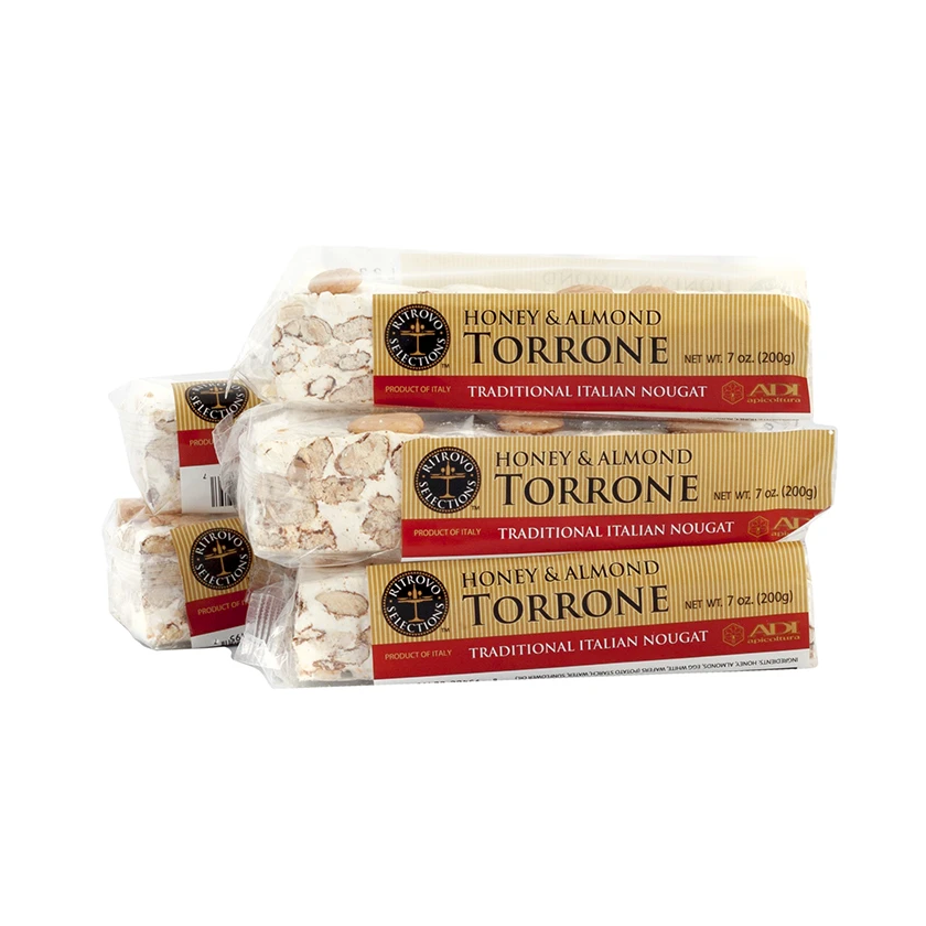 Ritrovo Selections ADI Apicoltura Organic Torrone Bar with Almonds