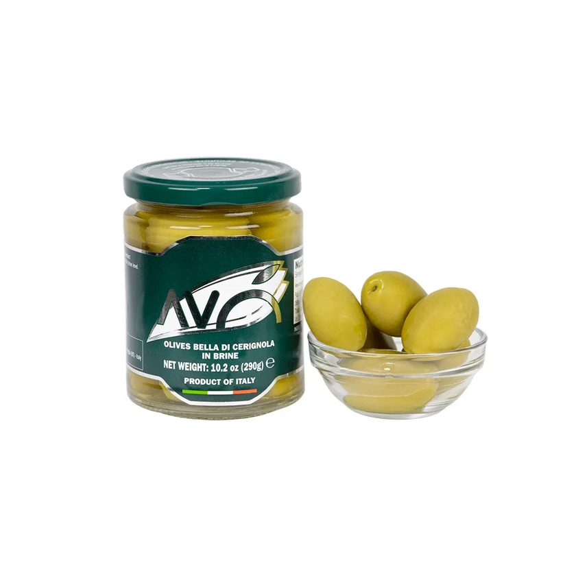 Ritrovo Selections Antica Valle d'Ofanto Bella di Cerignola Large Olives in Brine