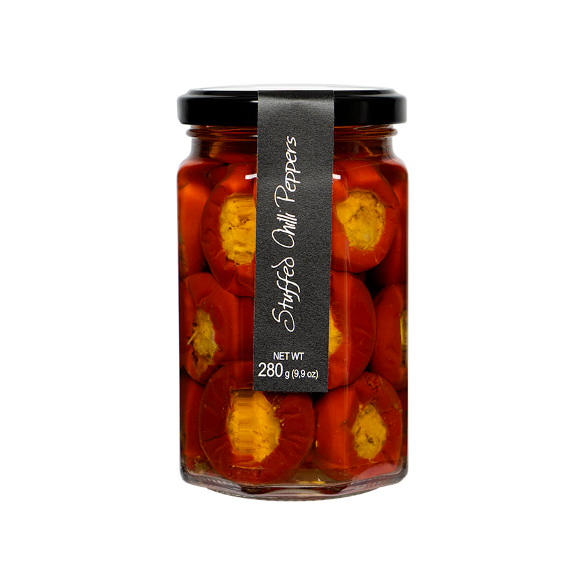 Ritrovo Selections Casina Rossa Stuffed Hot Cherry Peppers