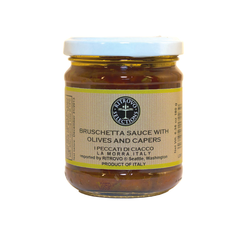 Ritrovo Selections Ciacco Bruschetta with Olives & Capers