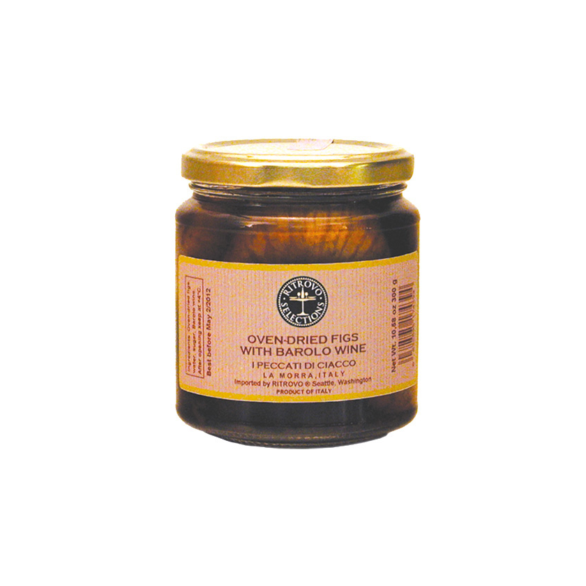 Ritrovo Selections Ciacco Oven-Dried Figs in Barolo Wine