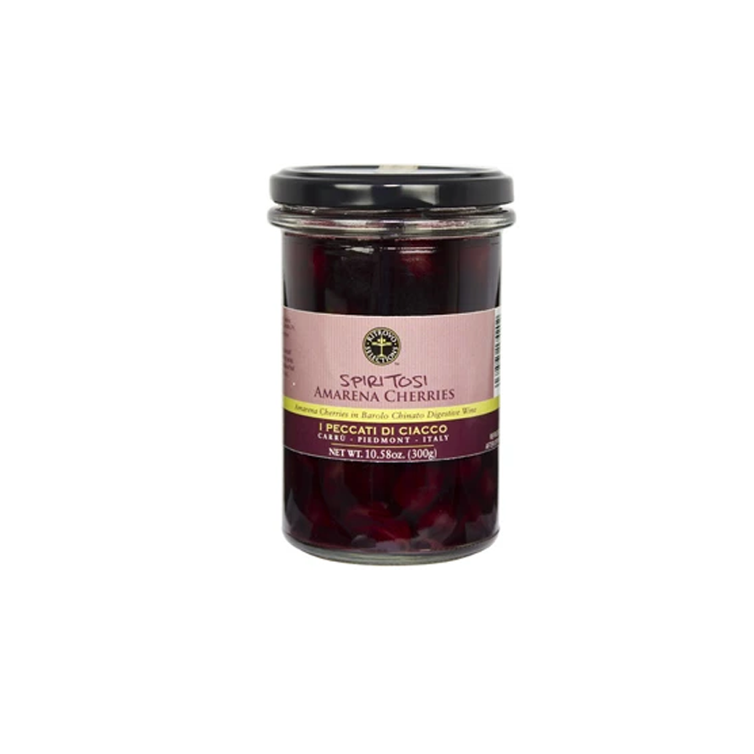 Ritrovo Selections Ciacco Spiritosi Amarena Cherries in Barolo Chinato