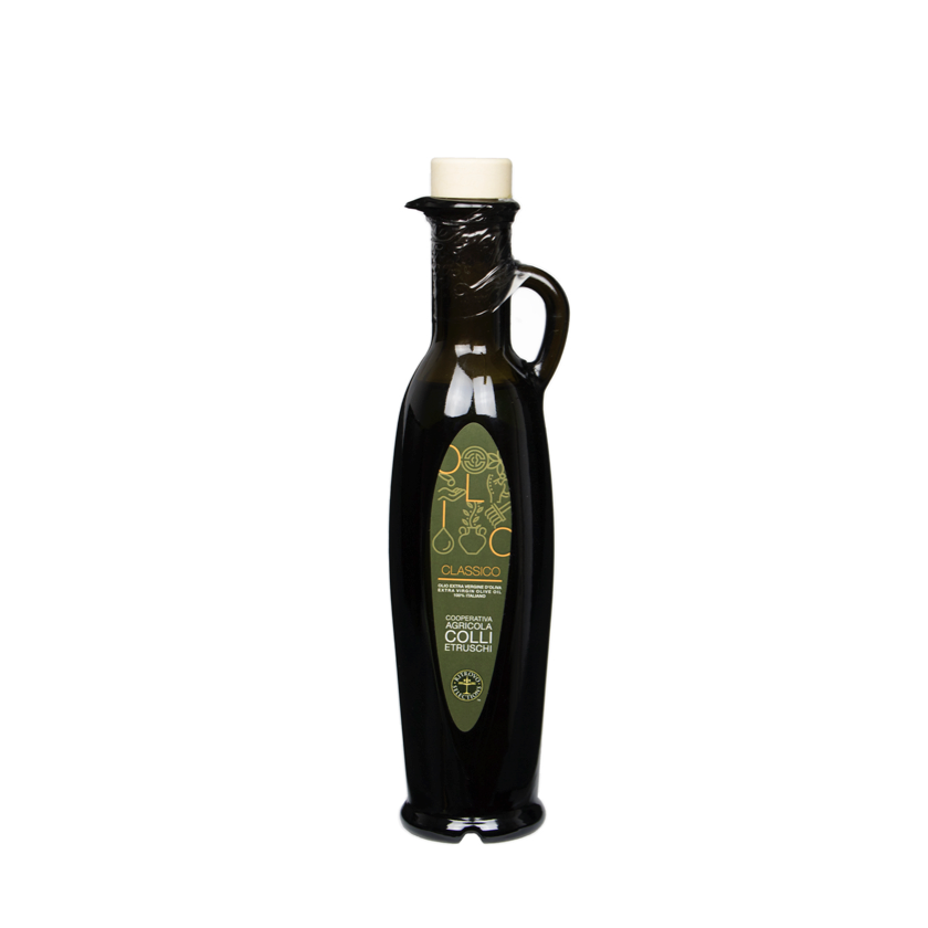 Ritrovo Selections Colli Etruschi 100 Caninese Extra Virgin Olive Oil in Amphora Bottle