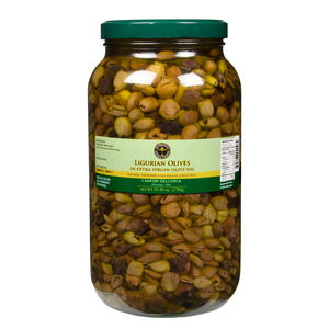 Ritrovo Selections La Bella Pitted Taggiasca Olives in Extra Virgin Olive Oil (Bulk)
